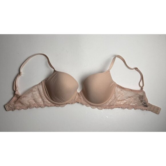 Natori Womens Statement Contour Underwire Bra Cameo Rose Size 32D - Picture 2 of 8
